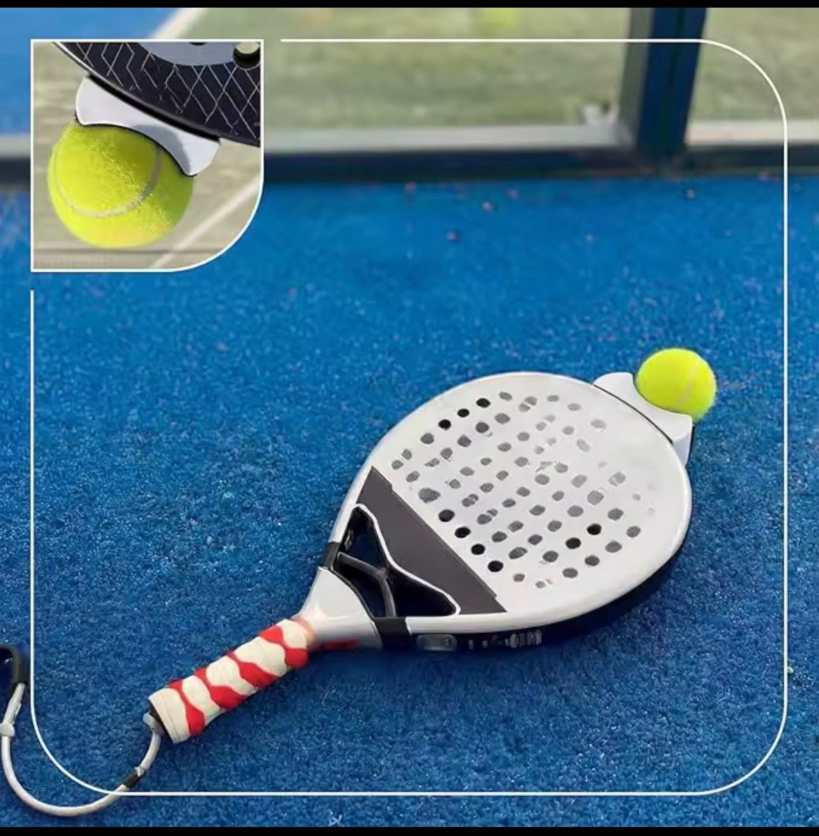 Padelzy Scratch – Ramasse-Balles pour Raquette de Padel