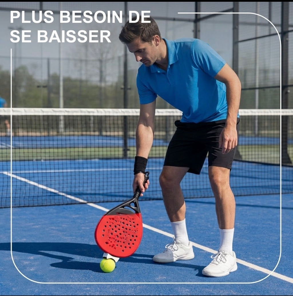 Padelzy Scratch – Ramasse-Balles pour Raquette de Padel